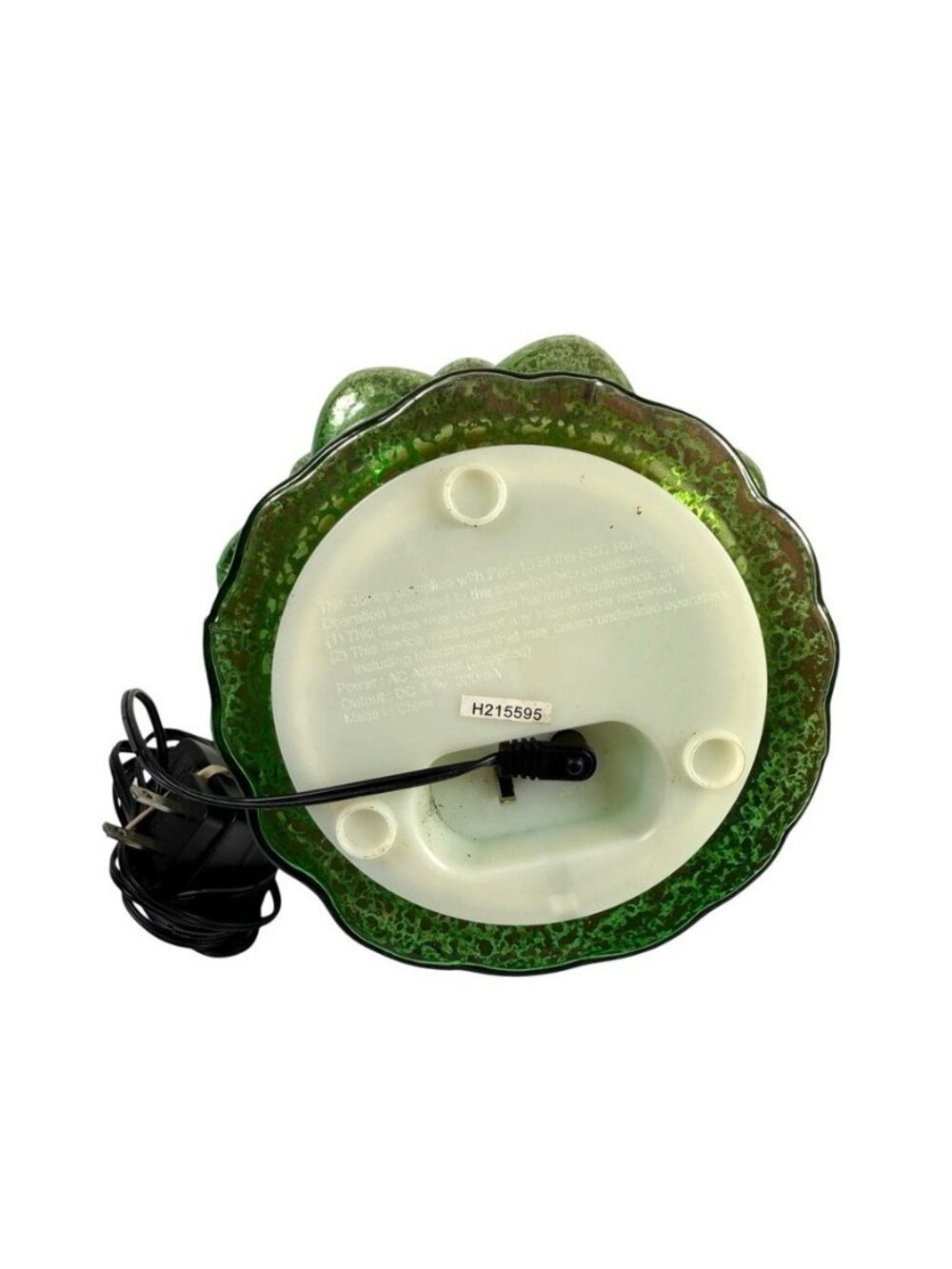 Mercury Glass Kaleidoscope Light Show Green Tree by Valerie Parr Hill 16” - Picture 7 of 8